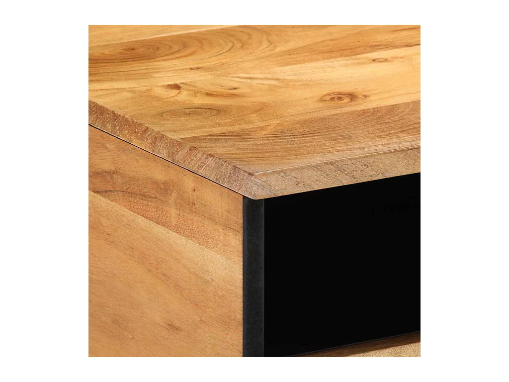 Mesas de centro apilables | Mesitas auxiliares 3 pzas acero y tapa de vidrio negro SHL2861