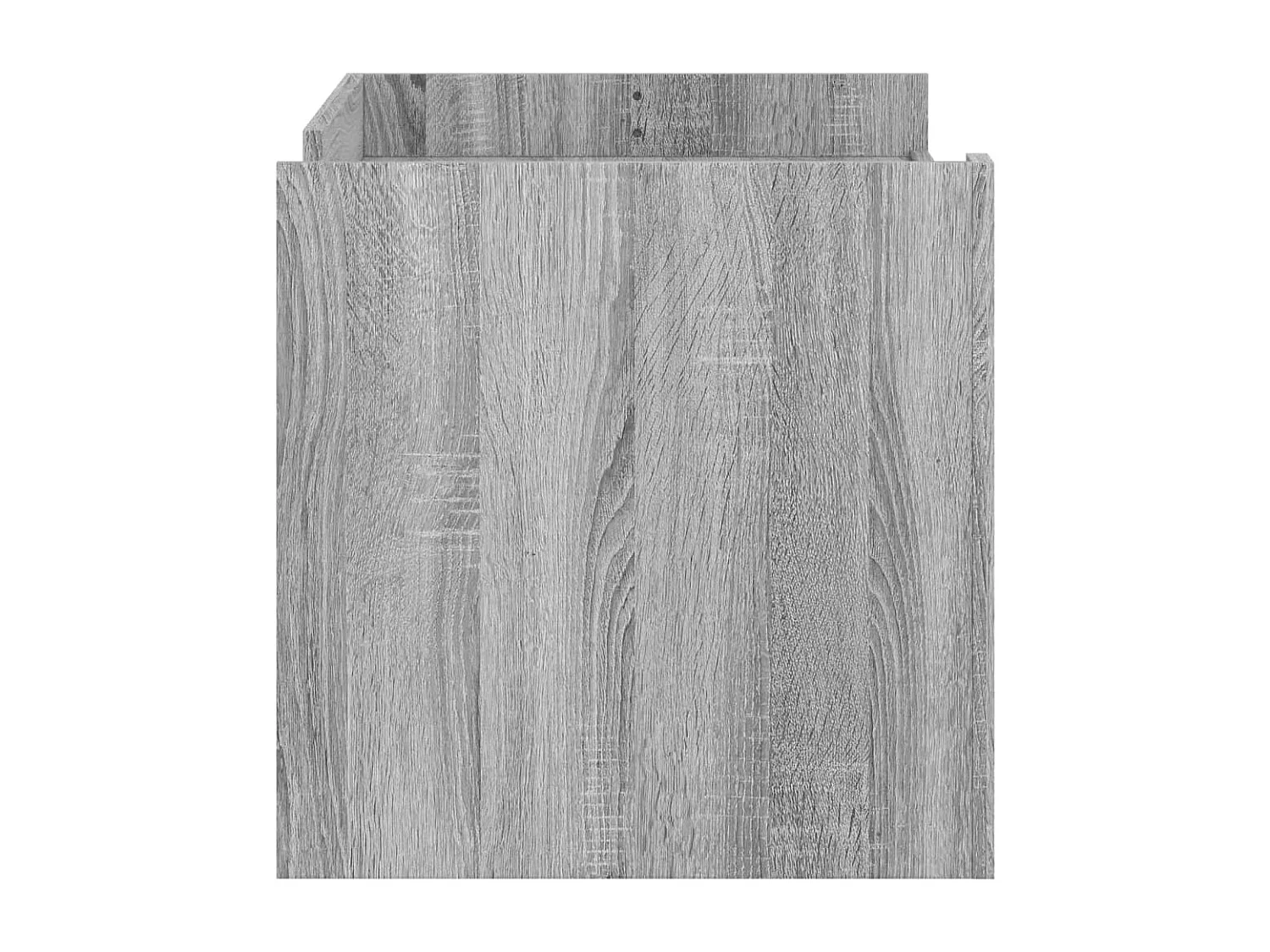 Mesa de centro-Mesa auxiliar madera maciza de mango negra 80x50x40 cm SHL3001