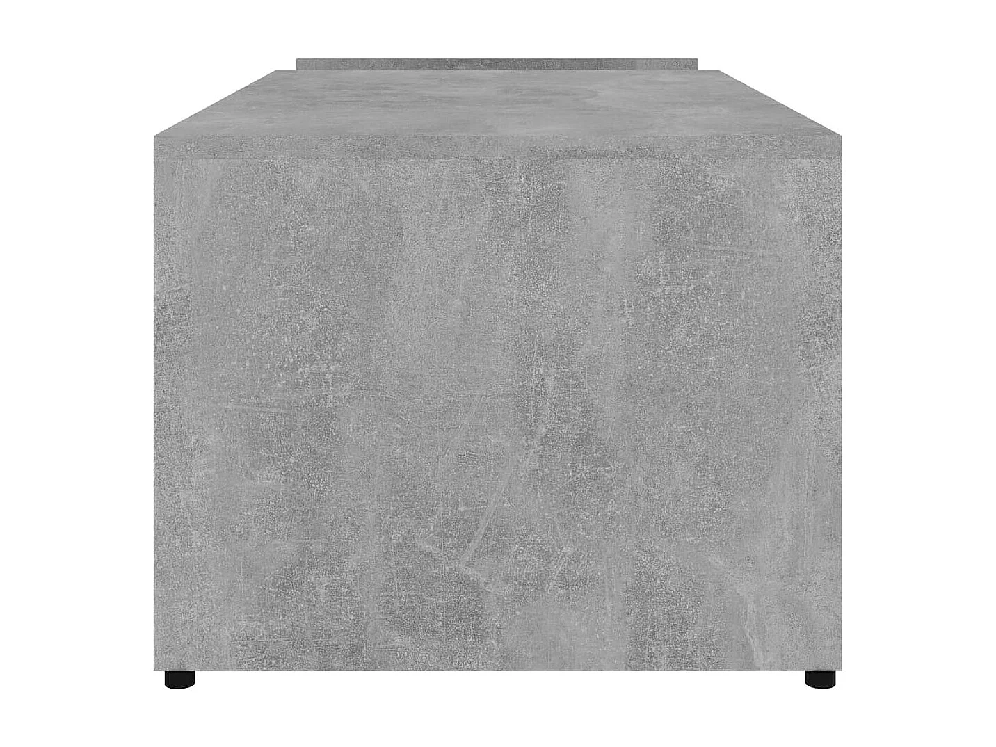 Mesa de centro | Mesa auxiliar con luces LED roble ahumado 90x49x40 cm SHL4350