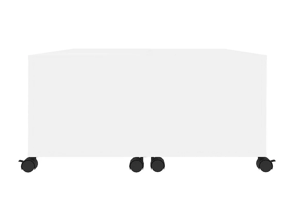 Couchtisch-Sofatisch-Beistelltische Weiß 75x75x38 cm Holzwerkstoff SHL15192