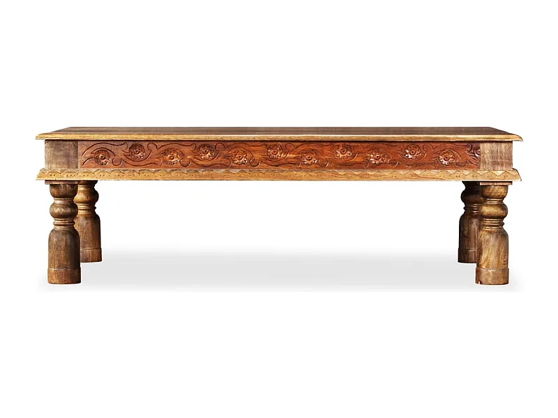 Mesa de centro | Mesa de café | Mesa auxiliar 3 piezas 49x49x30 cm Madera maciza de pino SHL65855