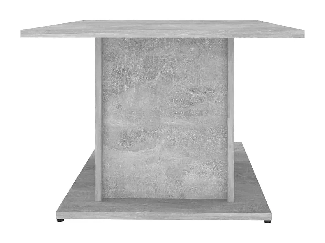 Couchtisch-Sofatisch-Beistelltische Betongrau 102x55,5x40 cm Holzwerkstoff SHL29054