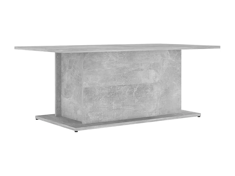 Couchtisch-Sofatisch-Beistelltische Betongrau 102x55,5x40 cm Holzwerkstoff SHL29054