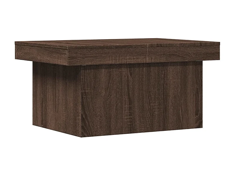 Mesa de centro-Mesa auxiliar de madera maciza gris 110x50x40 cm SHL4522