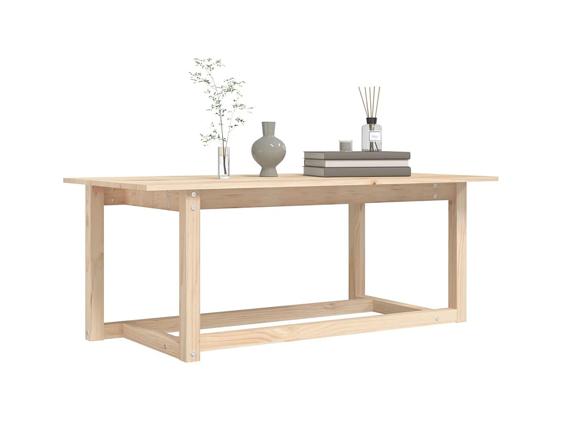 Mesa de centro | Mesa auxiliar madera de ingeniería blanco 100x100x31 cm SHL3067