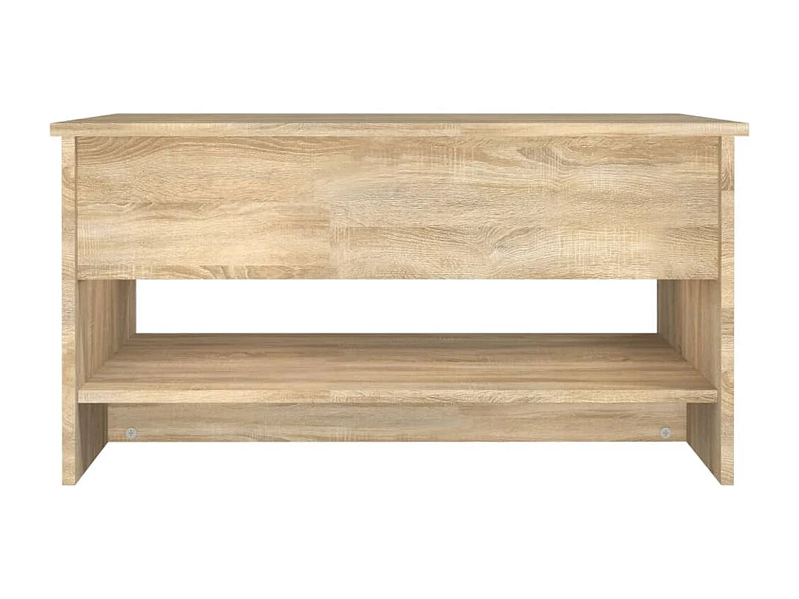 Table basse salon-Table d'appoint Chêne sonoma 80x50x40 cm Bois d'ingénierie SHL10271