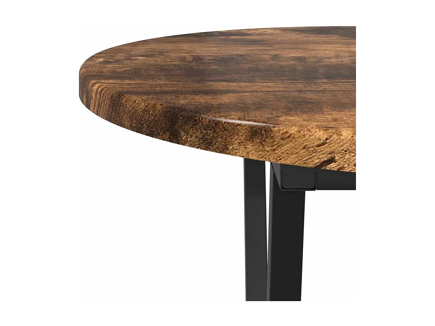 Couchtisch-Wohnzimmertisch-Beistelltische Geräucherte Eiche 80x40x40.5 cm SHL79556