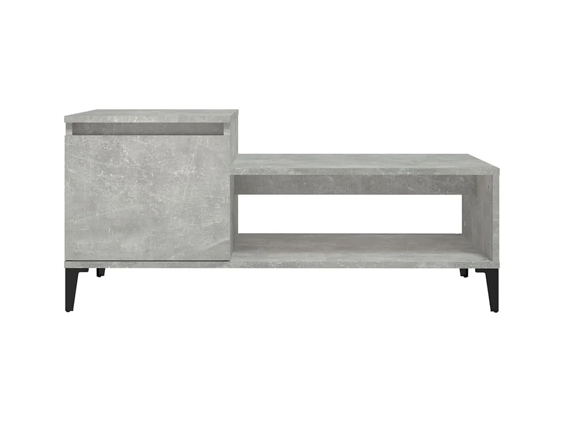 Mesa de centro | Mesa auxiliar madera de ingeniería blanca 50x50x40 cm SHL3188