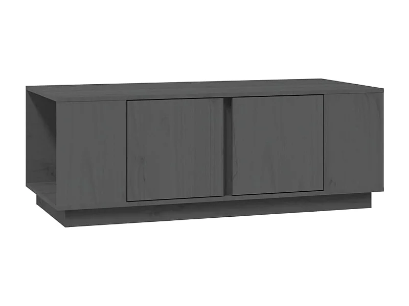 Salontafel | Woonkamertafel | Bijzettafel 110x50x40 cm massief grenenhout grijs