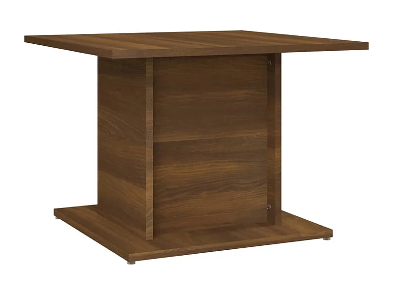Couchtisch-Sofatisch-Beistelltische Braun Eichen-Optik 55,5x55,5x40 cm Holzwerkstoff SHL51053