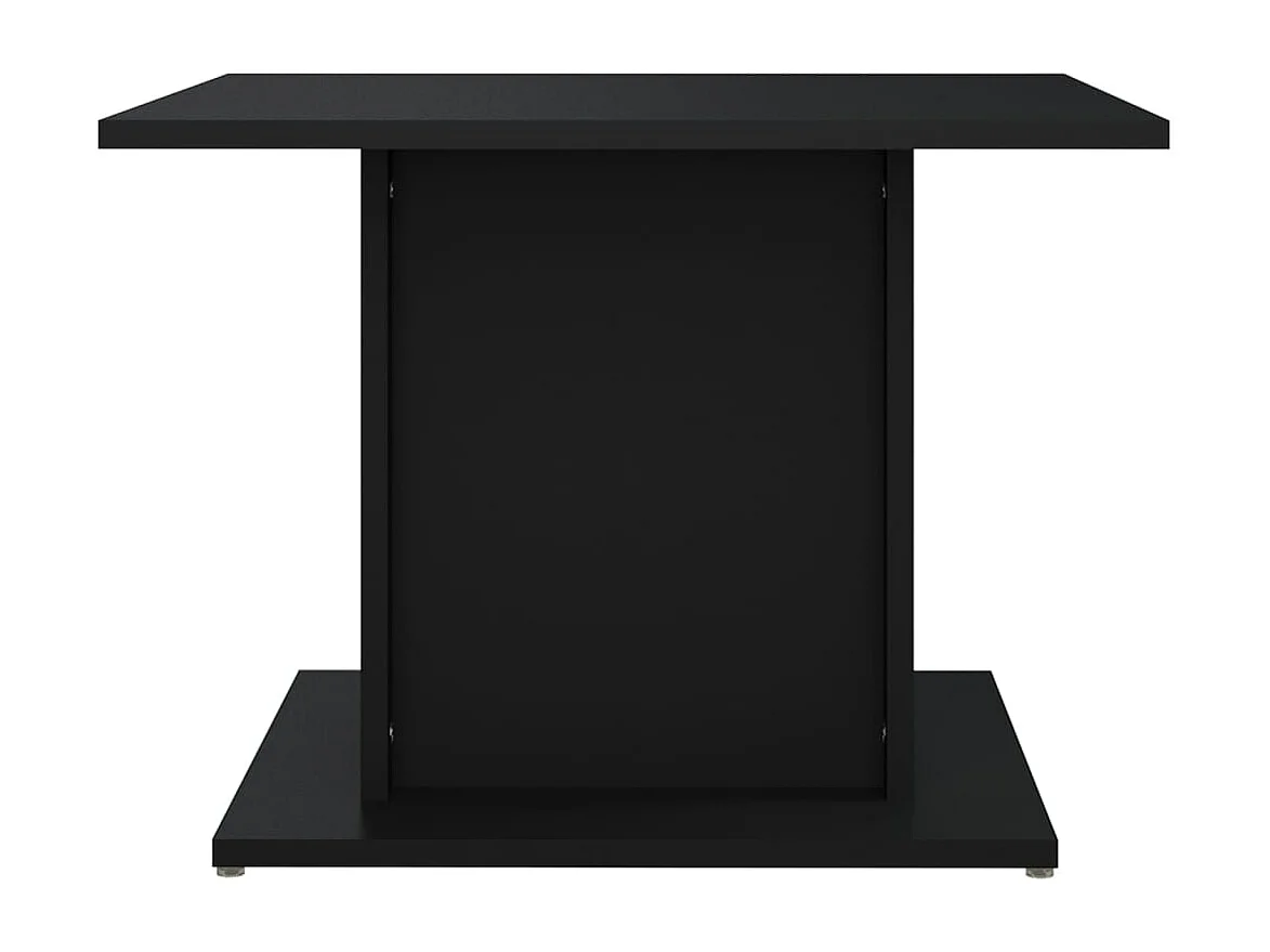 Table basse salon-Table d'appoint noir 55,5x55,5x40 cm bois d'ingénierie SHL57214