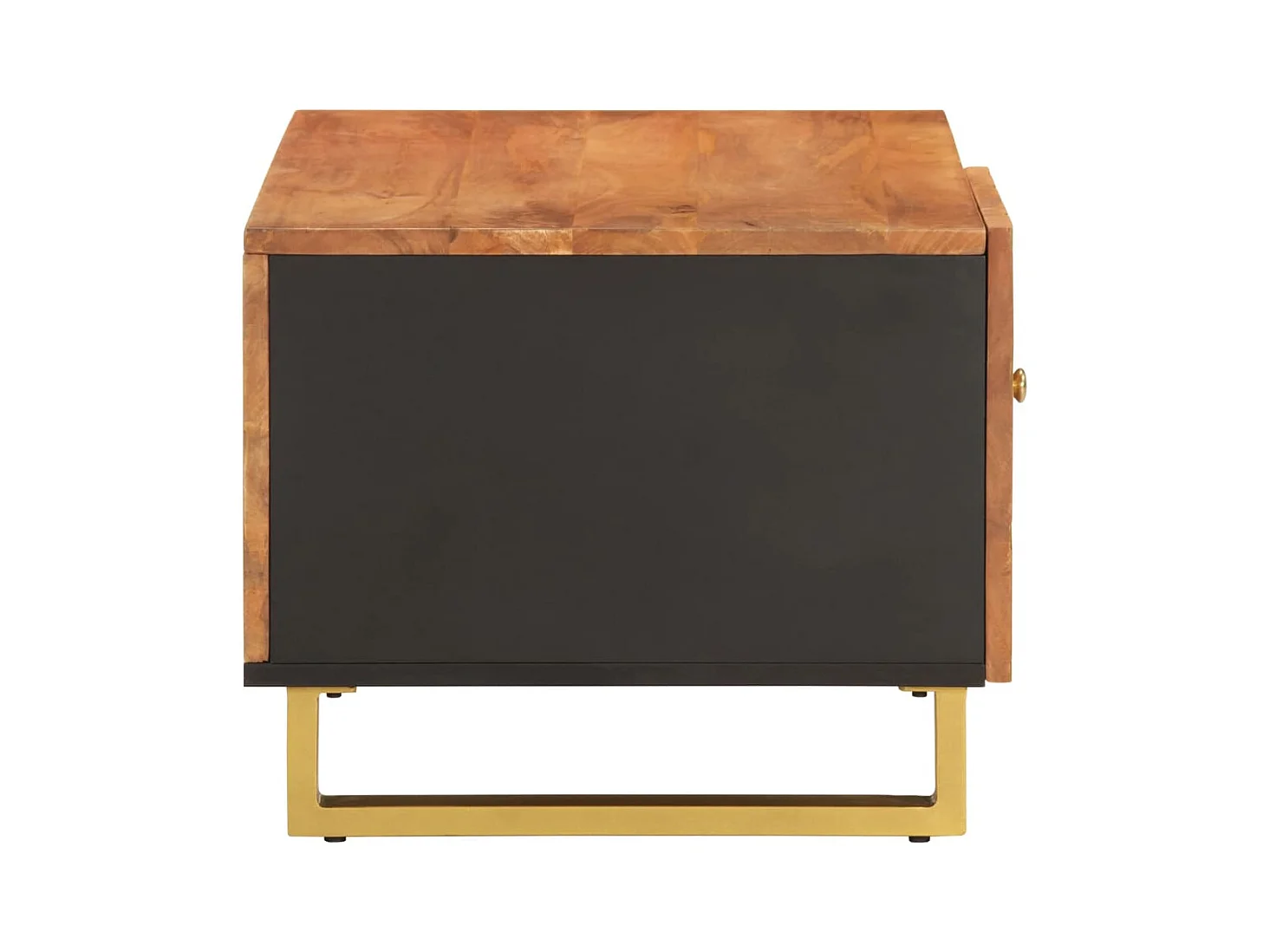 Mesa de centro | Mesa auxiliar con Infinity LED roble Sonoma 50x50x30 cm SHL2404