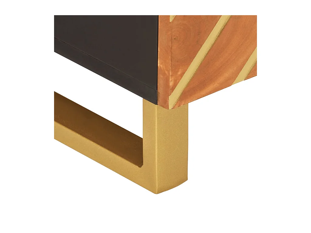 Mesa de centro | Mesa auxiliar con Infinity LED roble Sonoma 50x50x30 cm SHL2404