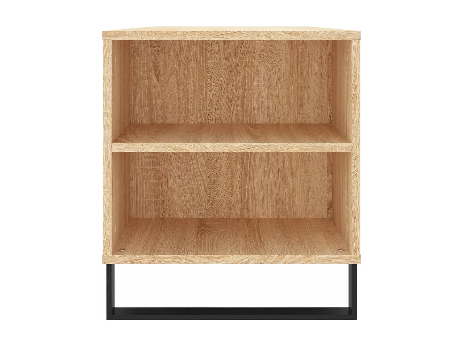 Mesa de centro | Mesa auxiliar superficie vidrio transparente acero 50x50x45 cm SHL3970