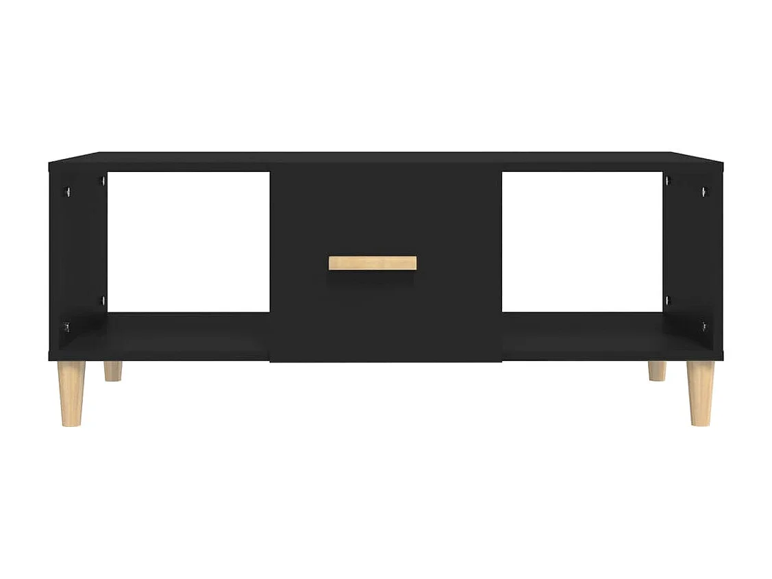 Mesa de centro | Mesa auxiliar madera contrachapada blanca 90x49x45 cm SHL3170