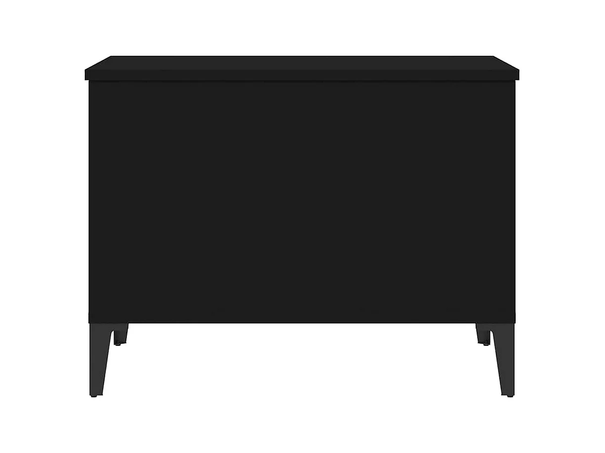 Mesa de centro | Mesa auxiliar madera contrachapada roble ahumado 90x50x36,5 cm SHL4180