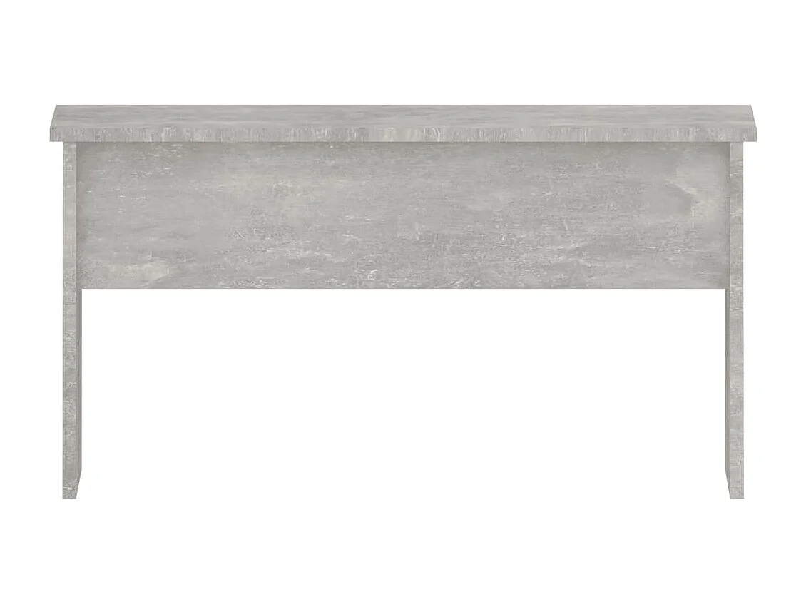 Tavolino da Salotto-Tavolino Basso-Tavolino da Soggiorno Grigio Cemento 80x50.5x41.5 cm in Legno Multistrato SHL6595