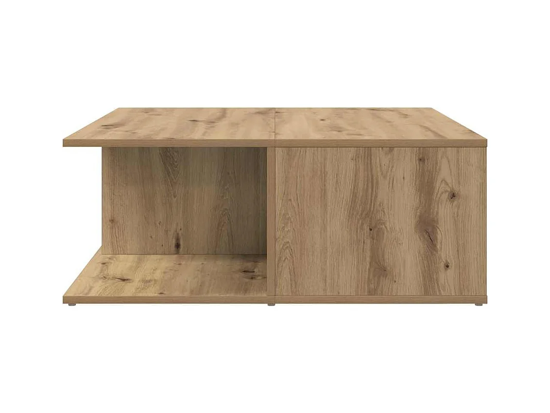 Mesas de centro | Mesas auxiliares 2 uds madera de ingeniería negro 50x50x40 cm SHL2086