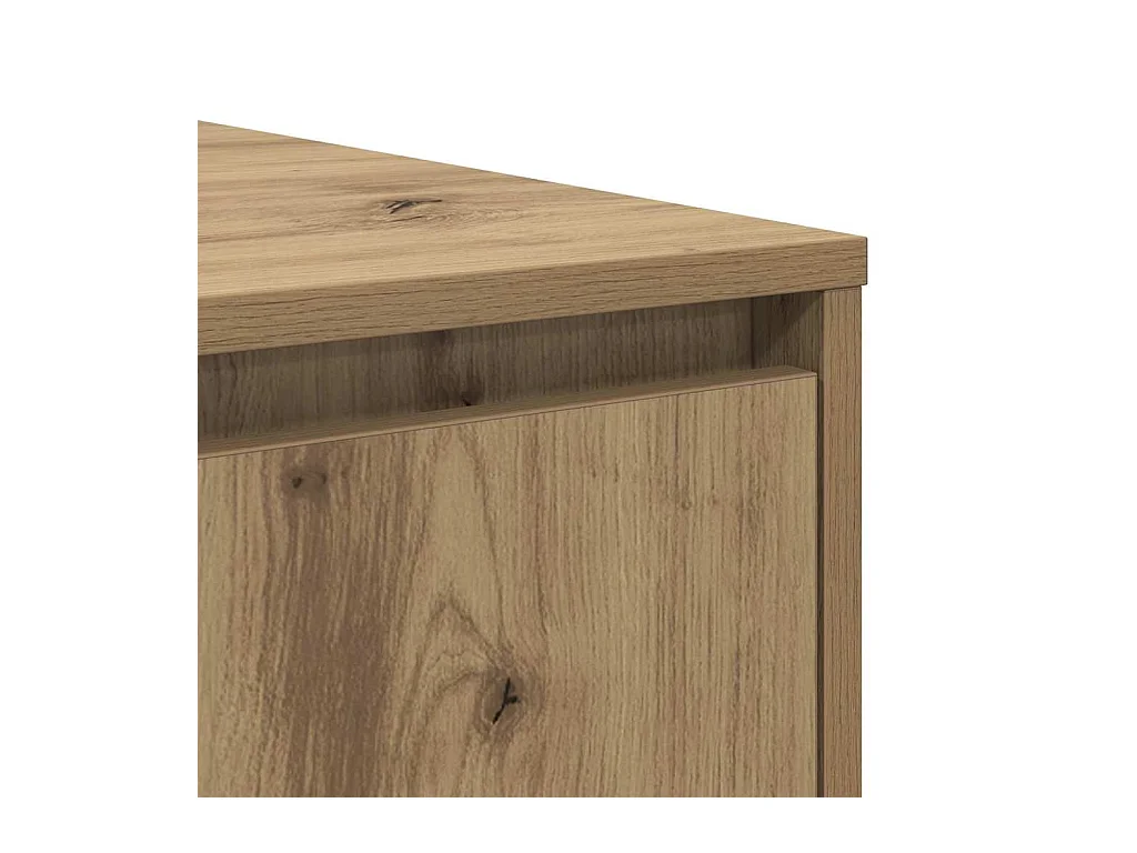 Mesas de centro | Mesas auxiliares 2 uds madera de ingeniería negro 50x50x40 cm SHL2086