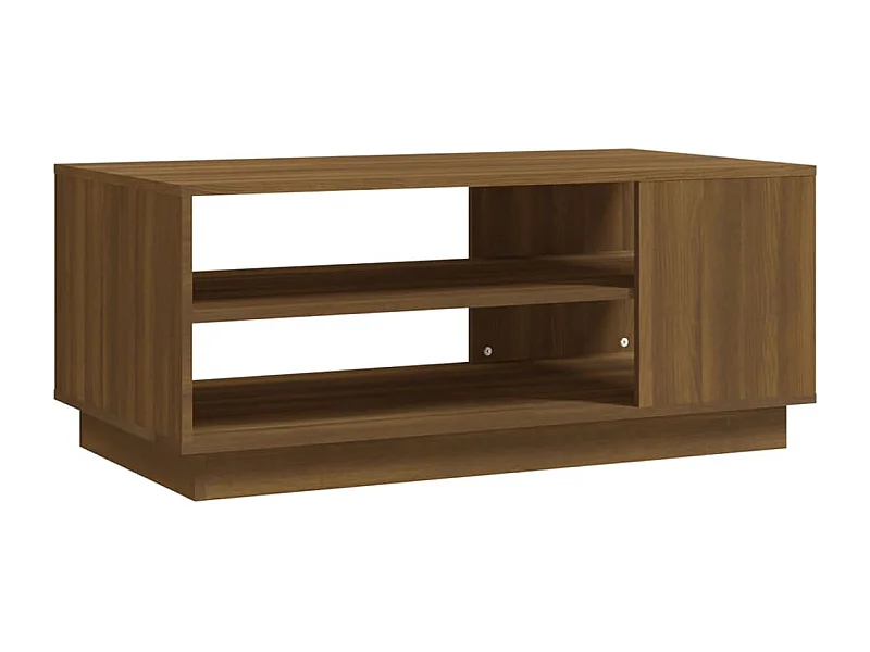 Mesa de centro | Mesa auxiliar madera contrachapada blanco 90x50x40 cm SHL2176