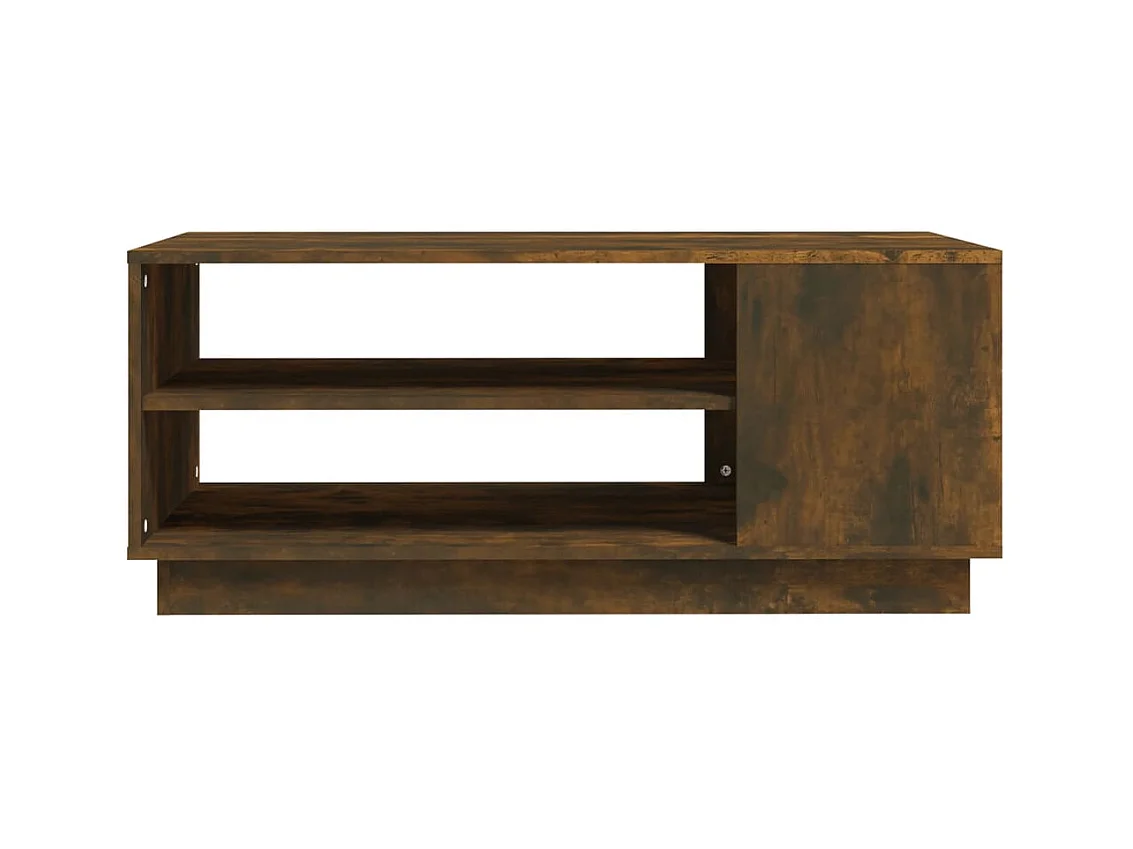 Mesa de centro | Mesa auxiliar madera contrachapada blanco 90x50x40 cm SHL1324