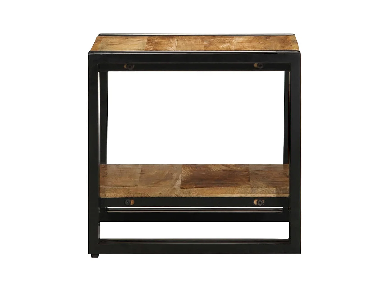 Mesa de centro | Mesa auxiliar | Mesita de centro madera de acacia rugosa 100x55x40 cm SHL4379