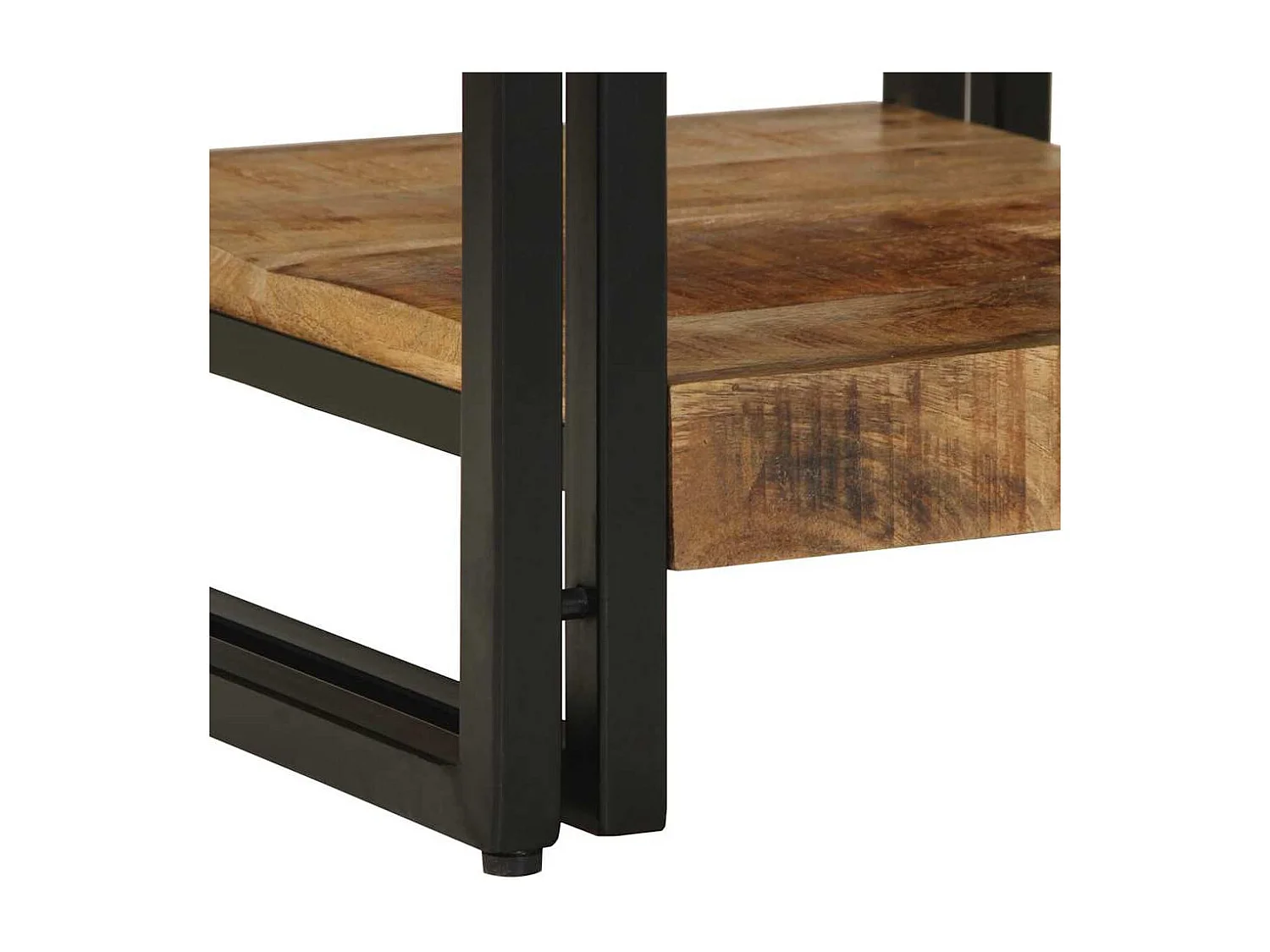 Couchtisch-Wohnzimmertisch-Beistelltische Braun 40x40x38 cm Massivholz Mango SHL56646