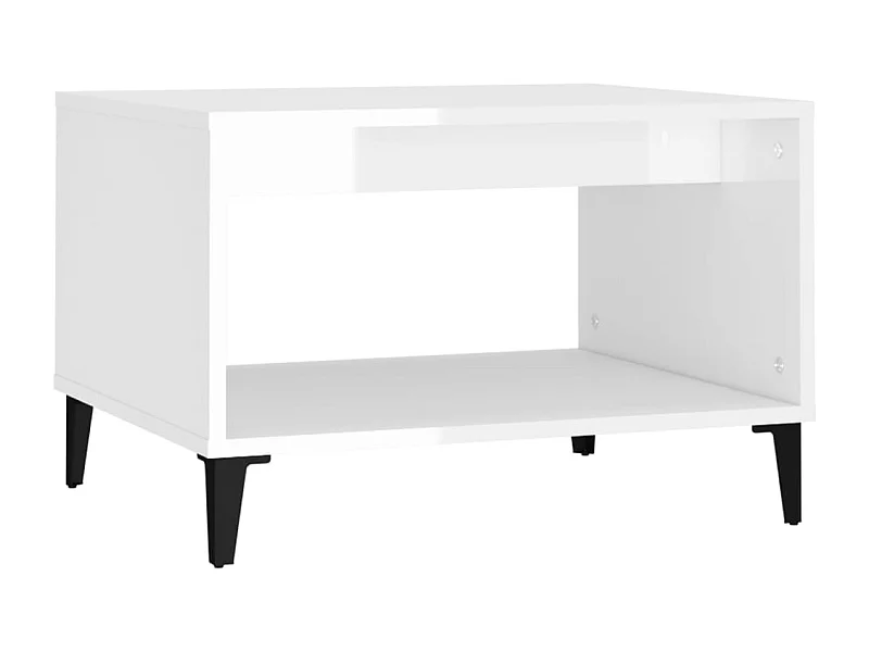 Mesa de centro | Mesa auxiliar giratoria 360 grados roble sonoma 90x90x34,5 cm SHL3225