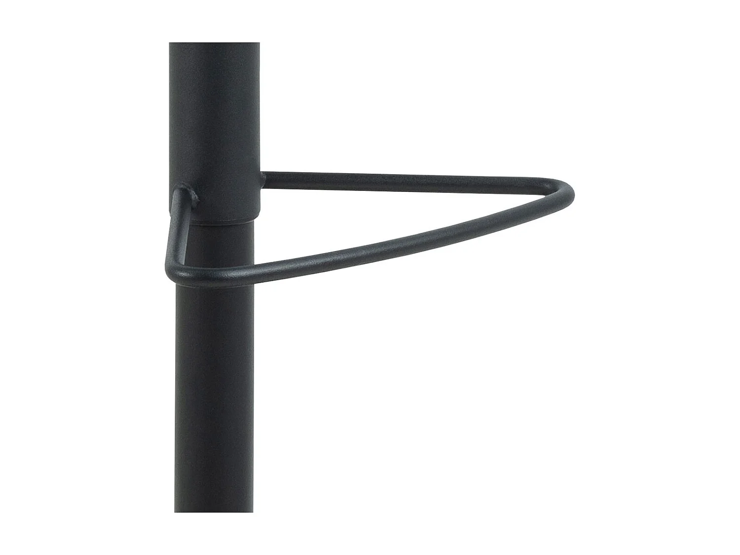 Sylvia tabouret de bar tissu gris.