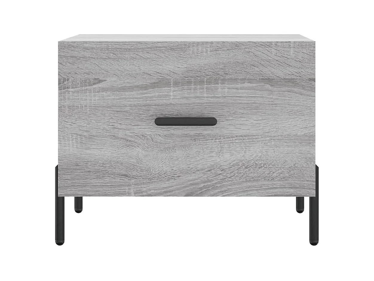 Mesa de centro | Mesa auxiliar madera de ingeniería roble Sonoma 100x100x40 cm SHL2145