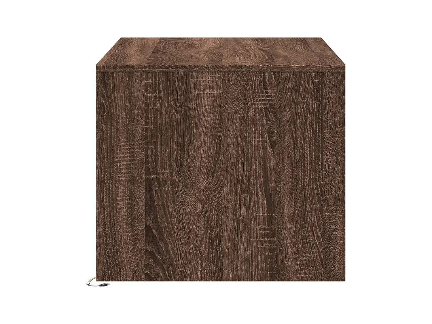 Mesa de centro-Mesa auxiliar madera maciza pino marrón miel 100x101x40,5 cm SHL822741