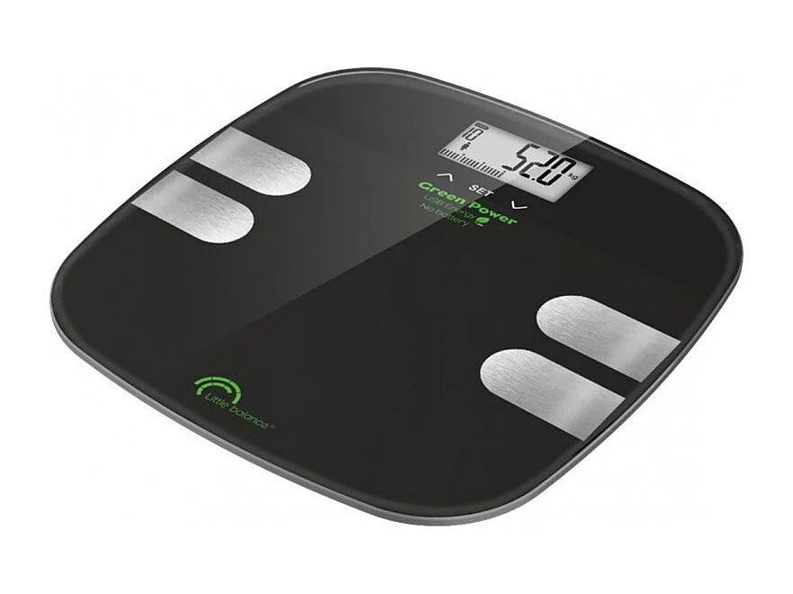 Balance Connectée Little Balance 8230 - Suivi Précis de la Composition Corporelle - Rechargeable USB - Reconnaissance Automatique