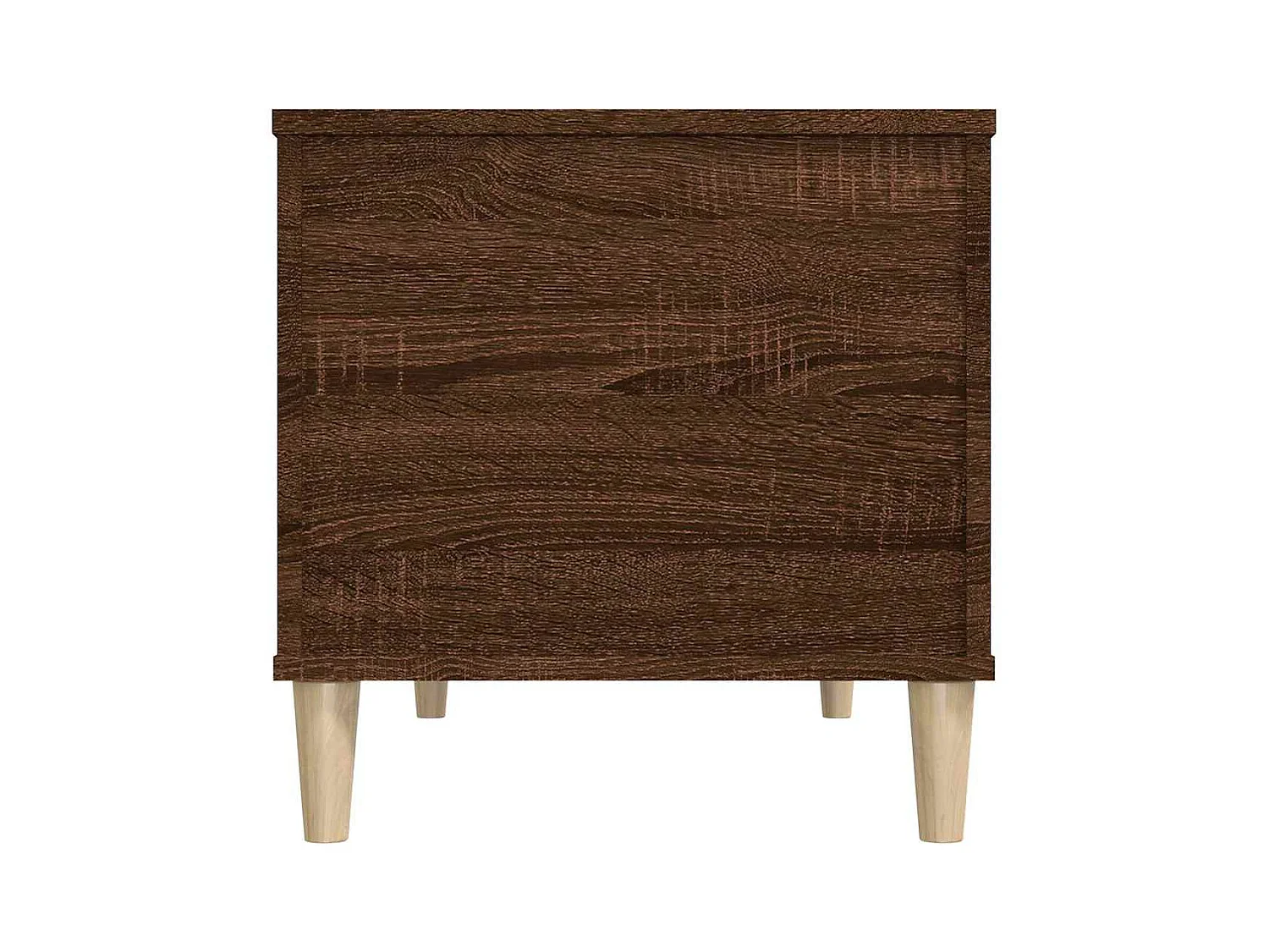 Mesa de centro | Mesa auxiliar madera contrachapada roble ahumado 90x50x40 cm SHL2718