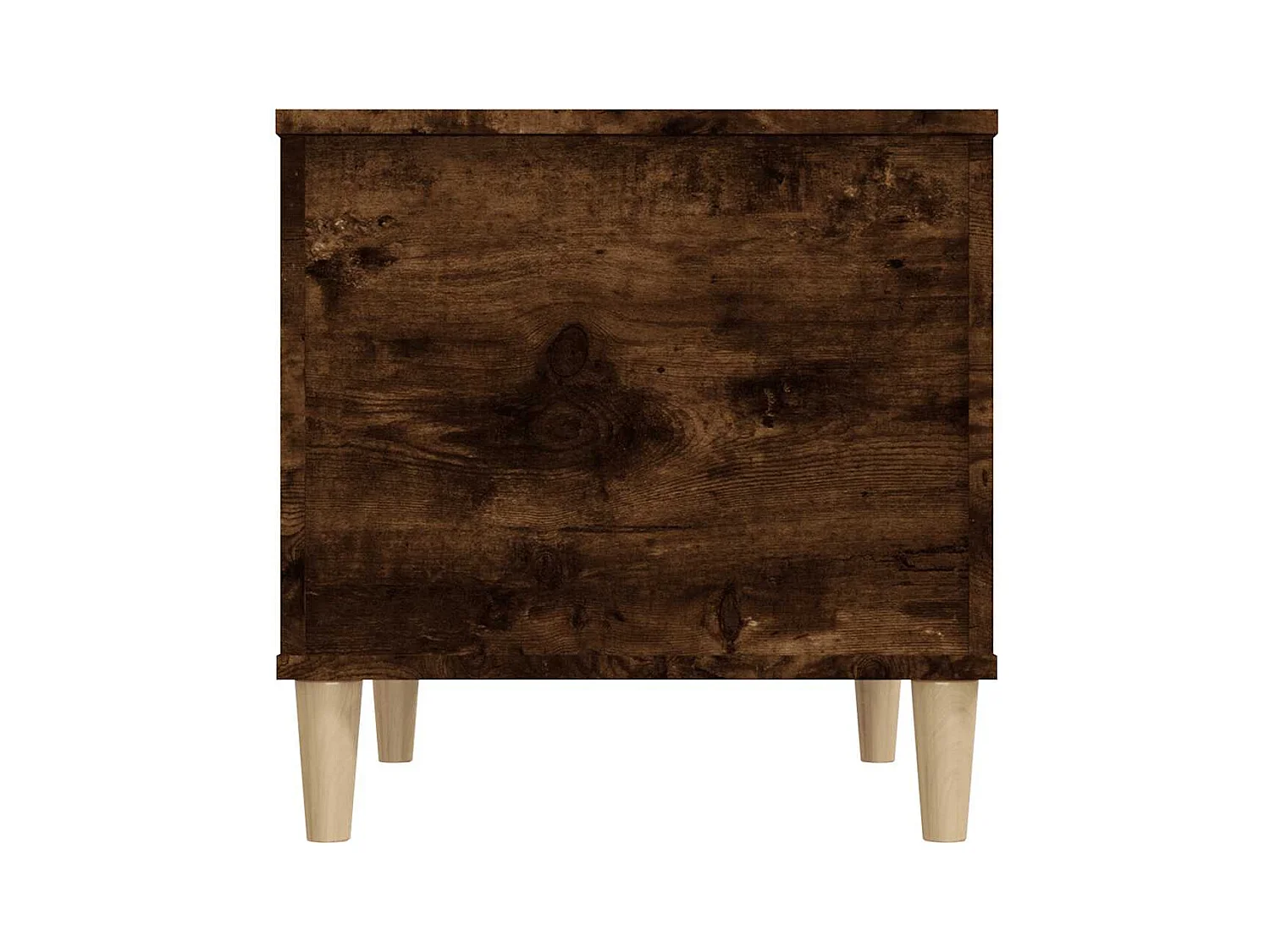 Mesa de centro | Mesa auxiliar madera contrachapada roble ahumado 90x50x36,5 cm SHL2881