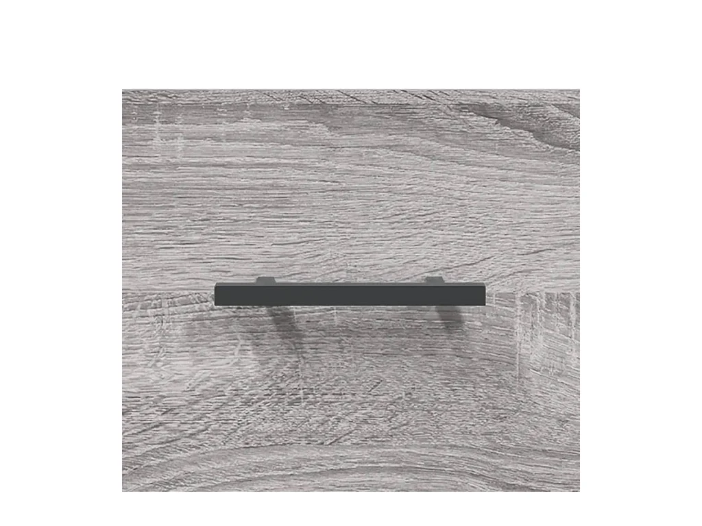 Table basse salon-Table d'appoint Sonoma gris 50x50x40 cm Bois d'ingénierie SHL49107