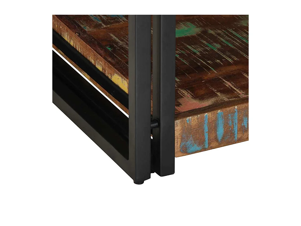 Mesas de centro apilables | Mesas auxiliares 2 unidades madera maciza de acacia SHL3567