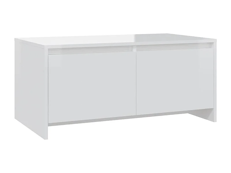 Mesa de centro | Mesa auxiliar de madera maciza de pino gris 100x50x41 cm SHL1119