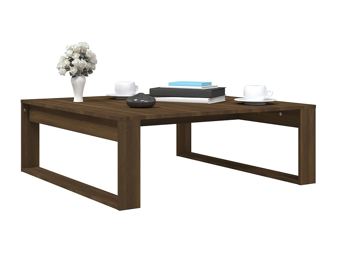 Mesa de centro | Mesa auxiliar madera contrachapada gris Sonoma 90x50x40 cm SHL1592