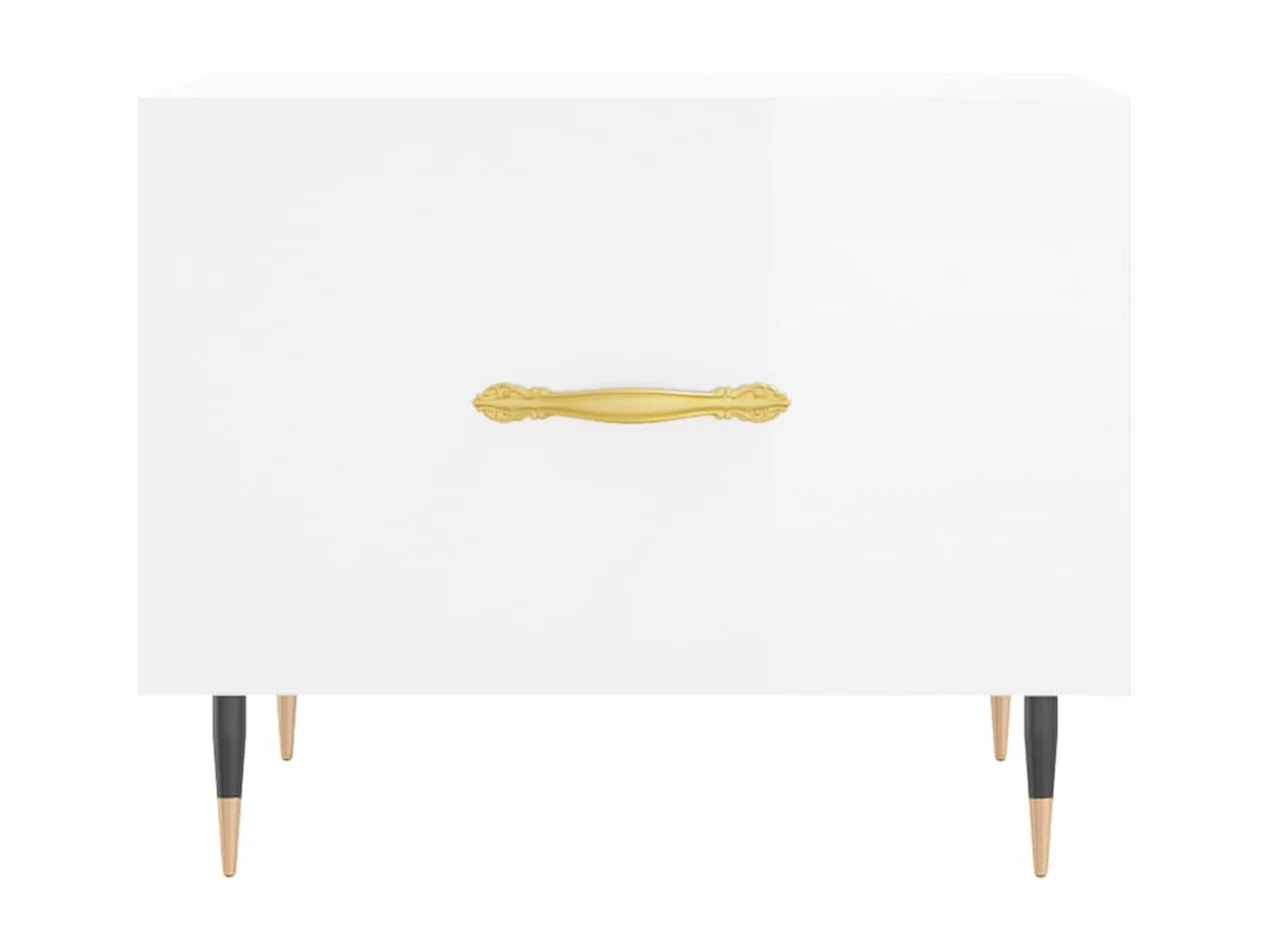 Mesa de centro | Mesa auxiliar madera de ingeniería roble ahumado 80x80x40 cm SHL3275