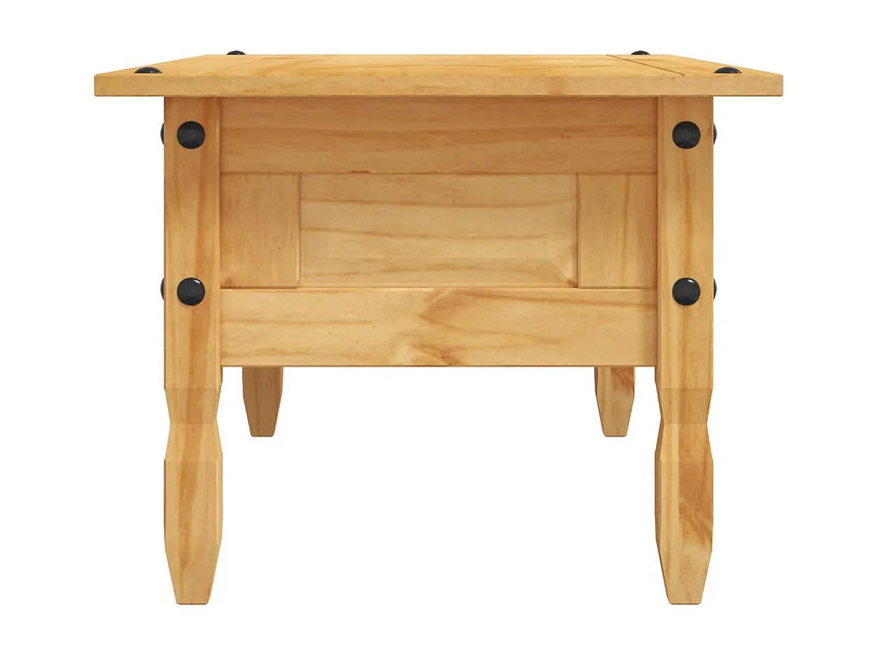 Couchtisch-Beistelltisch-Sofatisch Mexiko-Stil Kiefernholz 100x55x44 cm SHL13158