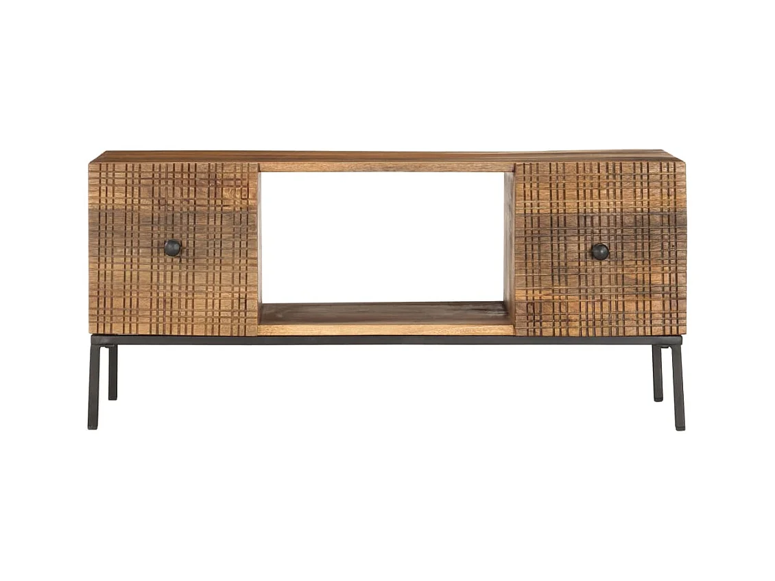 Mesa de centro | Mesa de café | Mesa auxiliar Roble artisan 60x60x30 cm Madera contrachapada SHL3213
