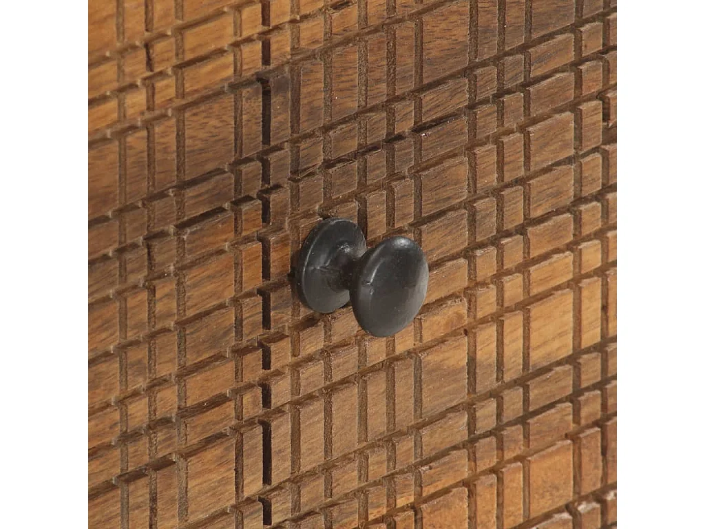 Mesa de centro | Mesa de café | Mesa auxiliar Roble artisan 60x60x30 cm Madera contrachapada SHL3213