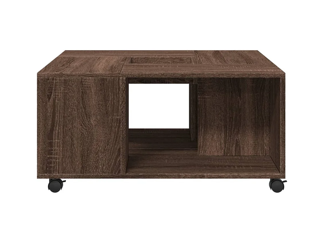 Mesa de centro-Mesa auxiliar madera maciza reciclada 120x60x40 cm SHL2313