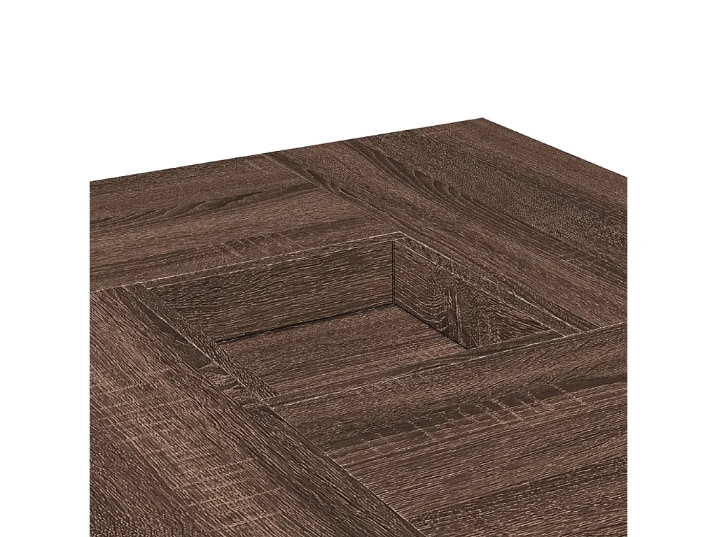 Mesa de centro-Mesa auxiliar madera maciza reciclada 120x60x40 cm SHL2313