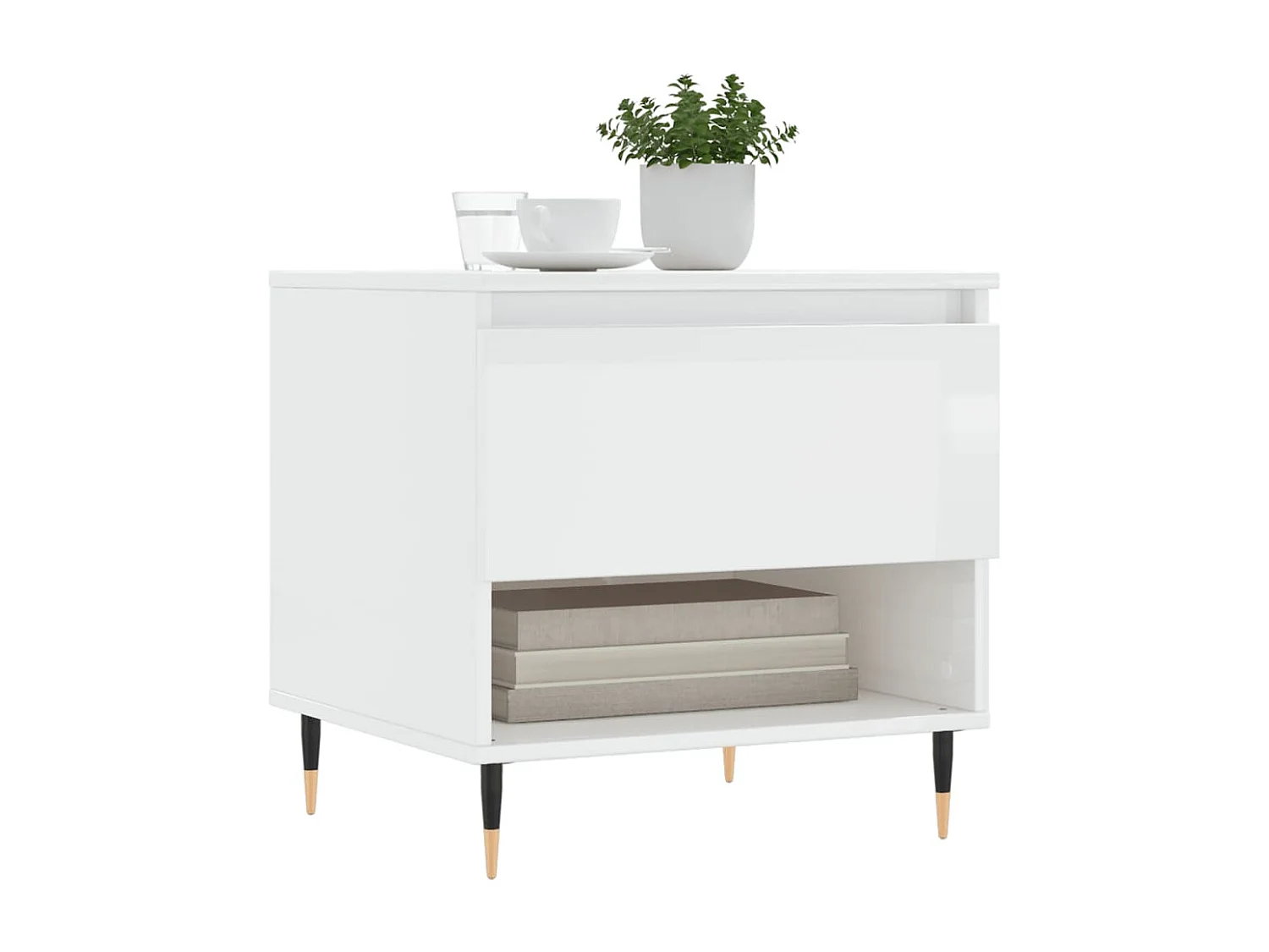 Mesa de centro | Mesa auxiliar madera maciza de pino marrón miel 110x55x45 cm SHL4998