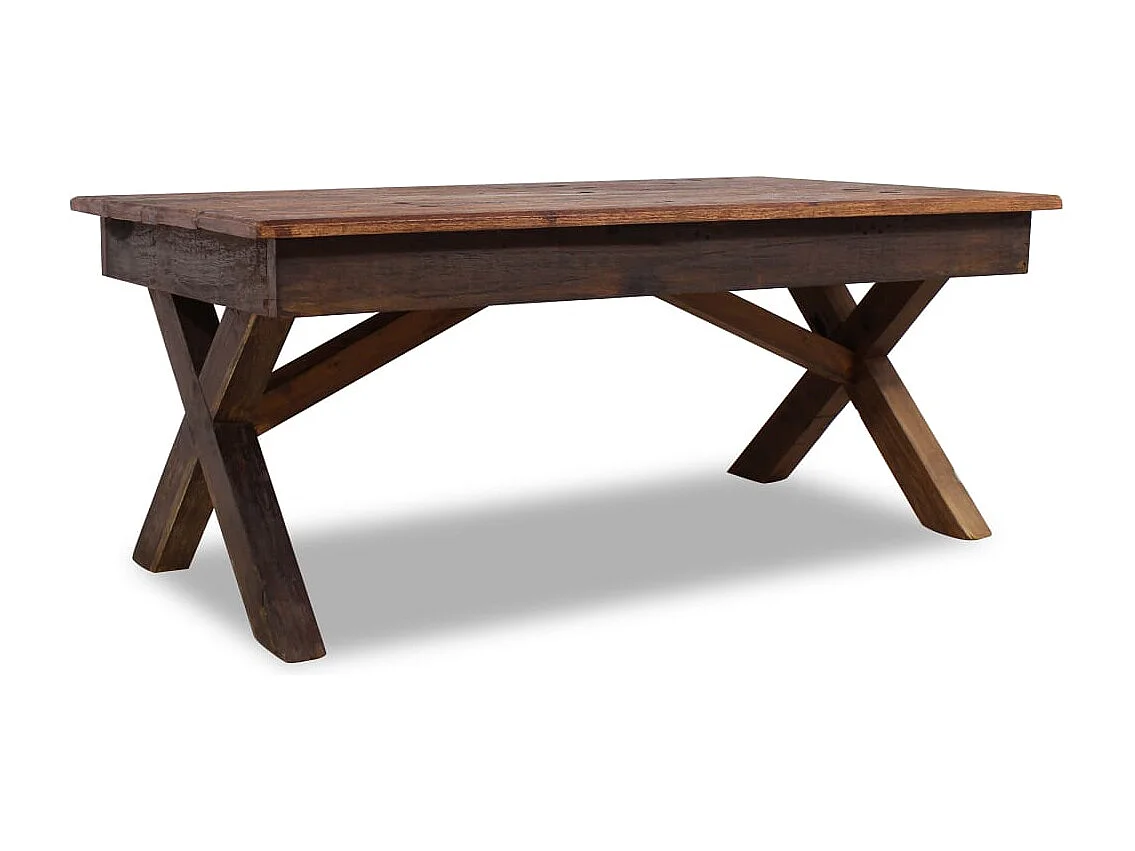 Couchtisch-Beistelltisch-Sofatisch Gemischtes Altholz 110x60x45 cm SHL70218