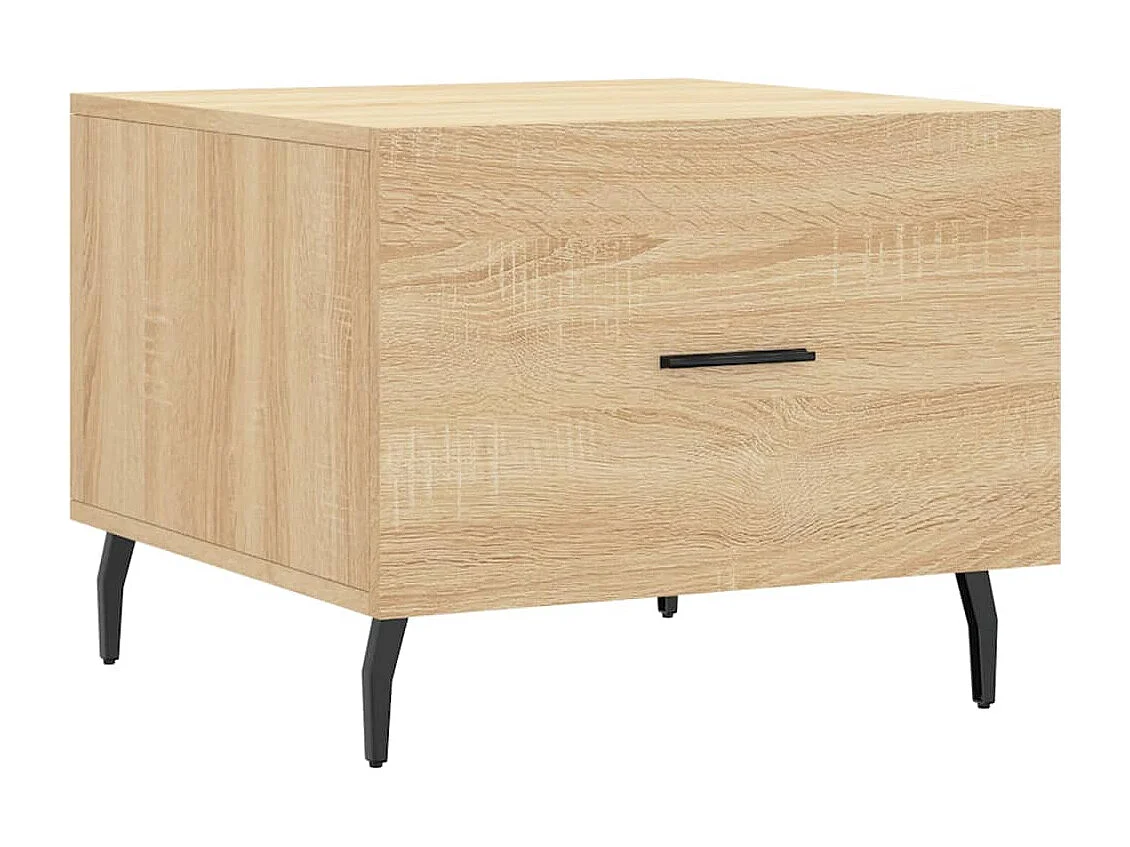Mesa de centro | Mesa auxiliar madera contrachapada roble Sonoma 50x50x40 cm SHL517347