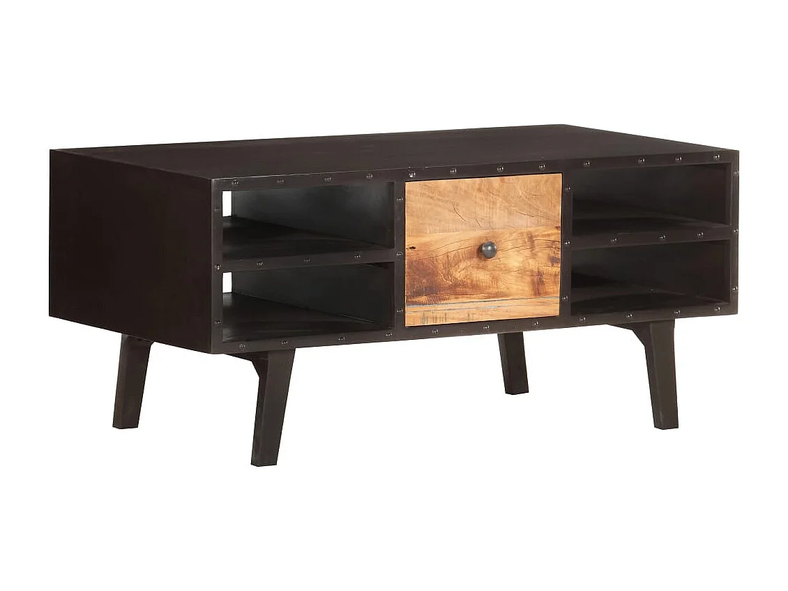 Mesa de centro | Mesa de café | Mesa auxiliar Roble artisan 80x80x42 cm SHL2574