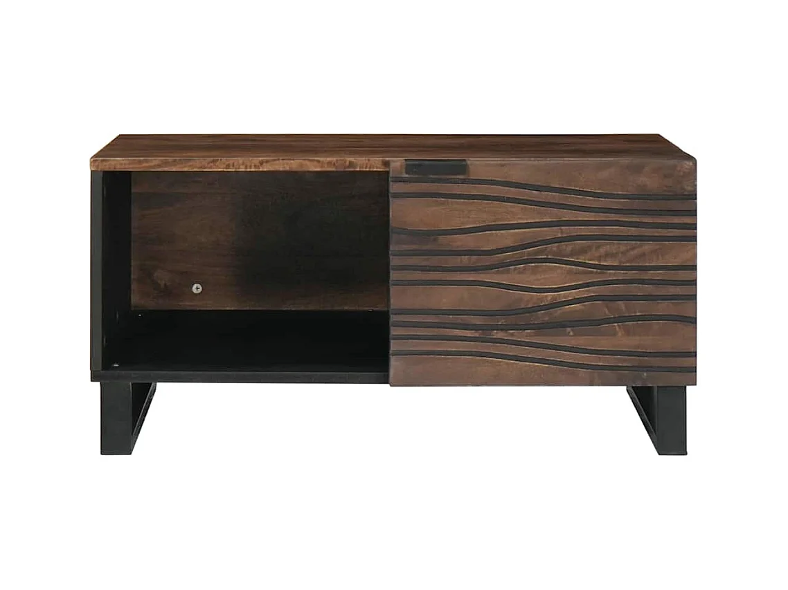 Mesas de centro apilables | Mesitas auxiliares 3 pzas madera ingeniería roble marrón SHL1336