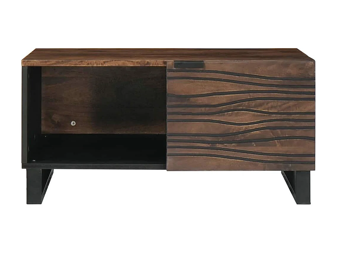 Mesas de centro apilables | Mesitas auxiliares 3 pzas madera ingeniería roble marrón SHL1336